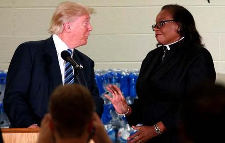 Pastora metodista negra pone firme a Trump