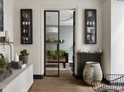 DECO Decoración industrial original sofá verde