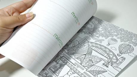 Vuelta al Cole #1 - Agenda creativa para colorear