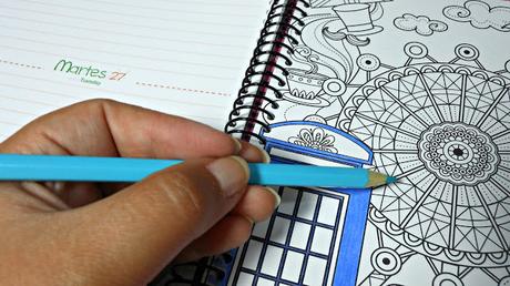 Vuelta al Cole #1 - Agenda creativa para colorear