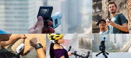 Nuevas cámaras de acción Sony 2017 con nuevas características
