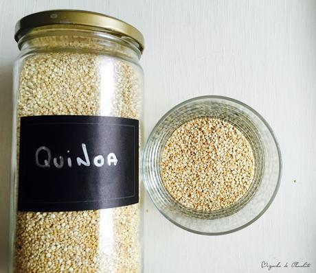 Quinoa en la ensalada