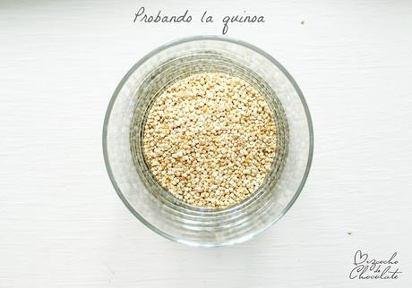 Quinoa en la ensalada