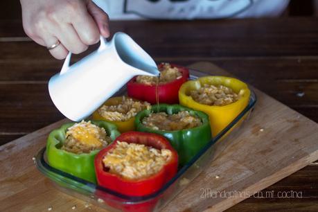 como preparar yemista o gemista griego con thermomix paso a paso