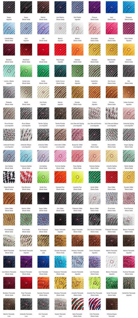 tiendas diseño iluminación productos diseño materiales iluminación diy deco cables lamparas diseño italiano diseño cables Creative Cables cables textiles cables estampados artículos iluminación accesorios hogar 