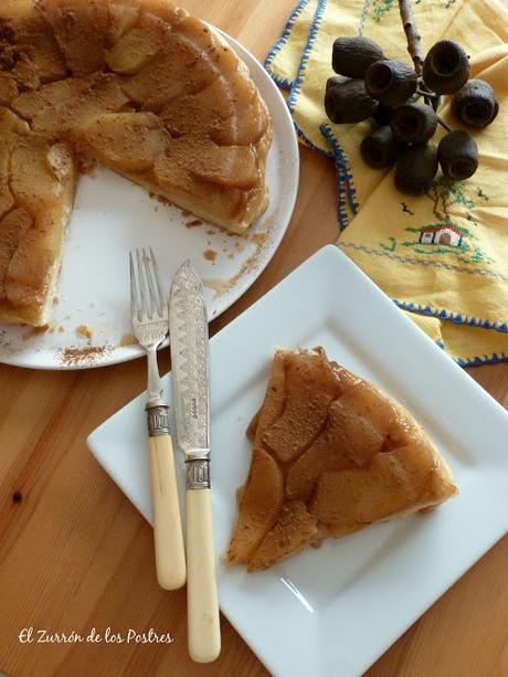 Tarta Tatin en el Molde Desmontable Lékué