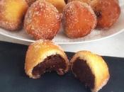 Buñuelos bizcocho nutella