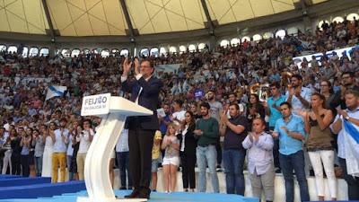La carrera para las autonómicas gallegas y vascas. Y Santa Rita, Rita, Rita…