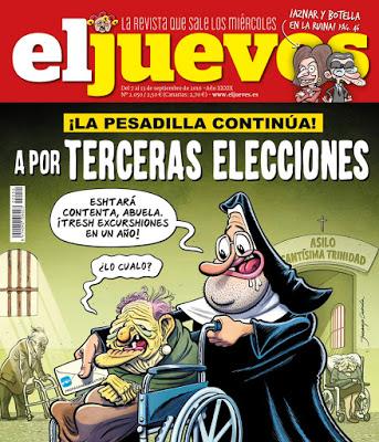 La carrera para las autonómicas gallegas y vascas. Y Santa Rita, Rita, Rita…