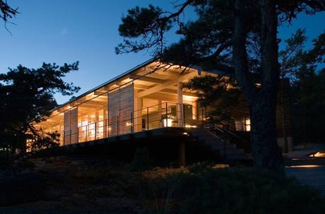 Cabana Minimalista en Finlandia