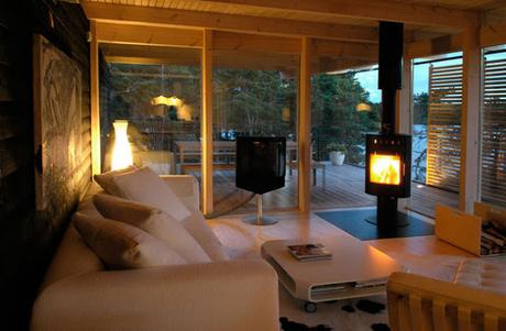 Cabana Minimalista en Finlandia