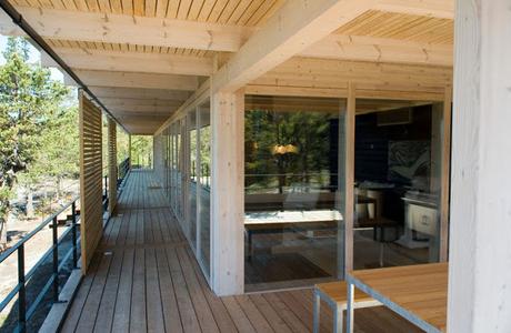 Cabana Minimalista en Finlandia