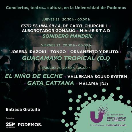 Conciertos en la Facultad de Filosofía de la UCM