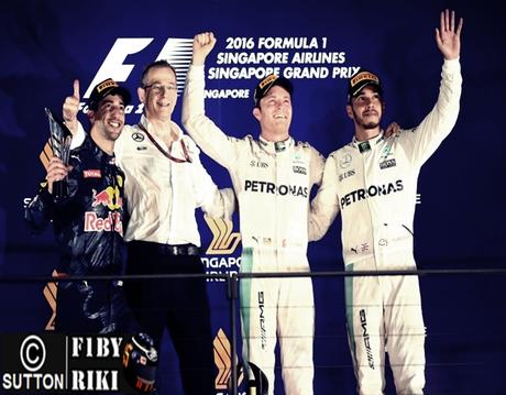 Resumen del GP de Singapur 2016 - Rosberg gana y recupera el liderato del mundial