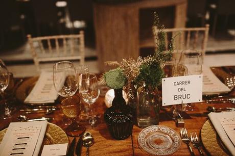 decoración mesas boda www.bodasdecuento.com