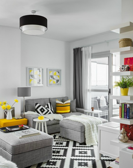 Vivienda  decorada integramente con muebles de Ikea