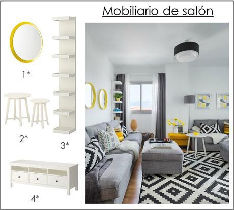 Vivienda  decorada integramente con muebles de Ikea