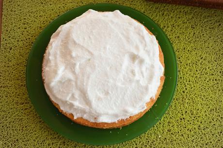 Tarta de Merengue y Crema Pastelera Sin Gluten