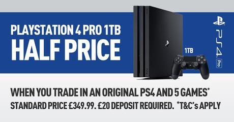 GAME UK muestra plan renove para conseguir PlayStation Pro a mitad de precio