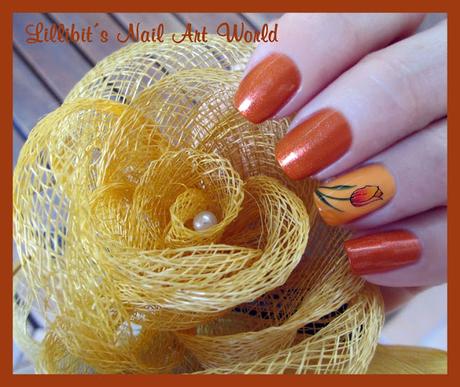 RETO COLORES 4 (Naranja): Tulipanes naranja