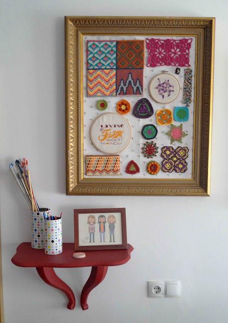 Mi escuela de labores tras la reforma / My needlcraft school after the remodeling