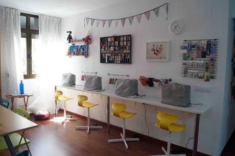 Mi escuela de labores tras la reforma / My needlcraft school after the remodeling