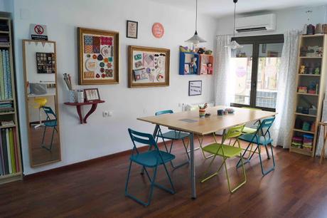 Mi escuela de labores tras la reforma / My needlcraft school after the remodeling