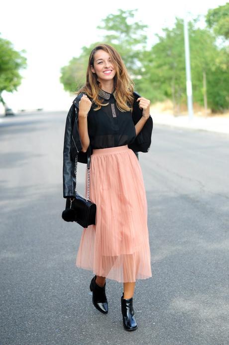 FALDA DE TUL Y HUAWEI P9