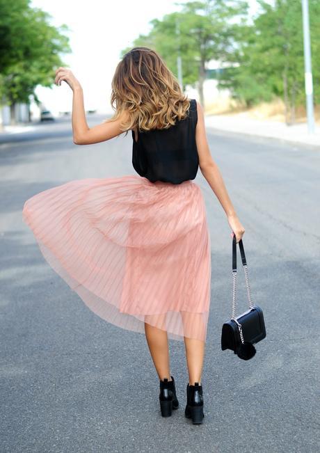 FALDA DE TUL Y HUAWEI P9