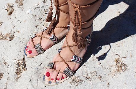 Black on the beach Black on the beach