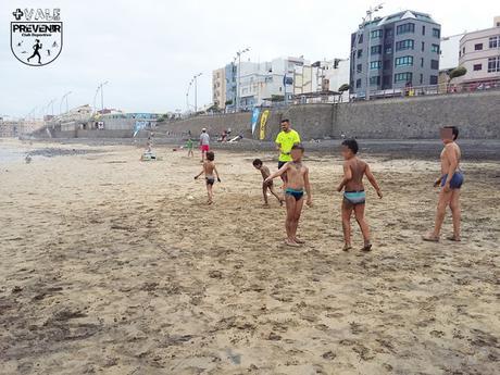 playa canteras deporte niños