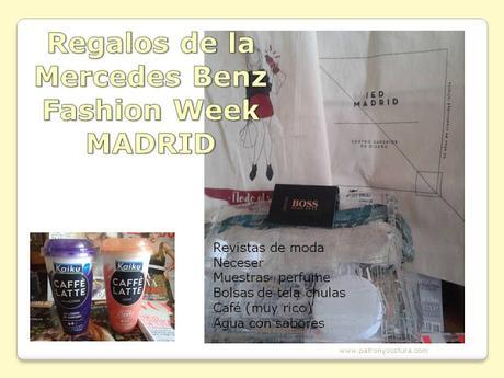 html://www.patronycostura.com/Abanico de ideas de Mercedes fashion week Madrid