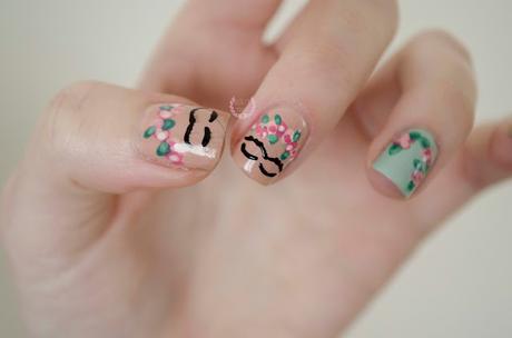 ♔ Manimonday - Primavera / Nail Art / Reto VQ nails❀