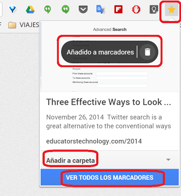 Bookmark Manager, Google actualiza su servicio de marcadores
