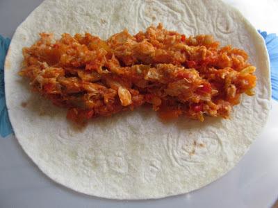 Tacos de pollo y tomate olla GM