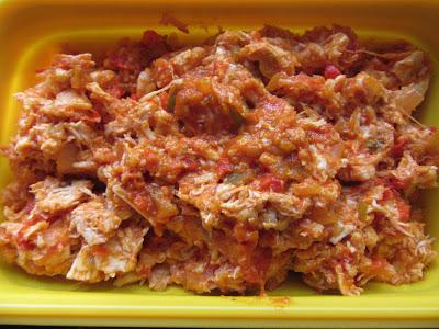 Tacos de pollo y tomate olla GM