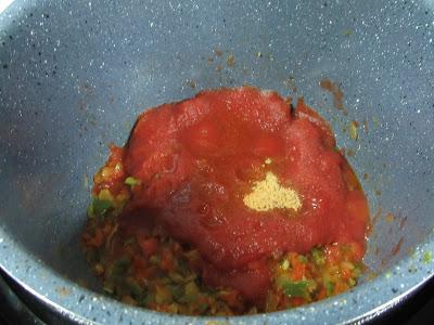 Tacos de pollo y tomate olla GM