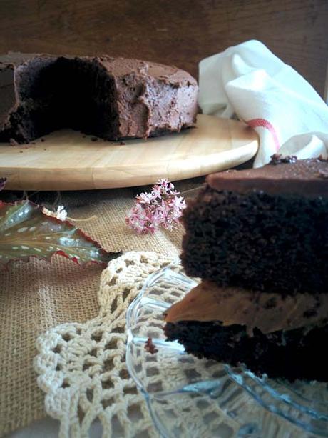 Torta de chocolate simple y perfecta