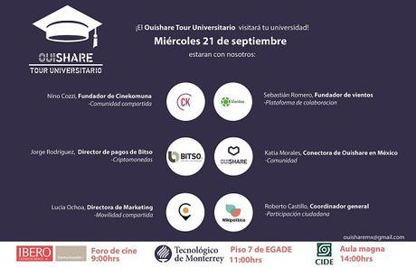 Tour Universidades OuiShare México