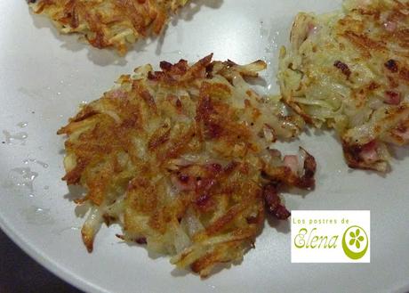 Rosti de papa y beicon