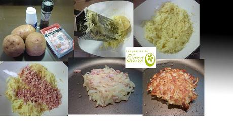 Rosti de papa y beicon