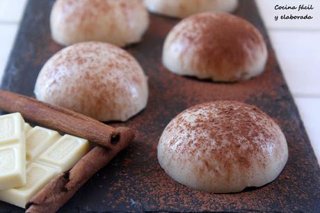 BOMBA DE CHOCOLATE BLANCO Y CANELA