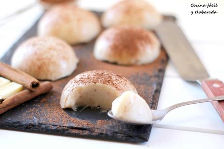 BOMBA DE CHOCOLATE BLANCO Y CANELA