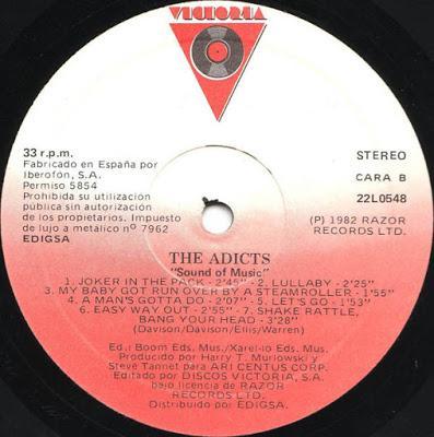 The Adicts - Sound of music Lp (1982) 1983