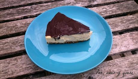 NY cheesecake con chocolate