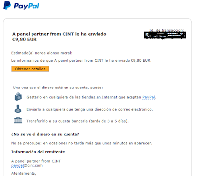 PARA LOS QUE DICEN QUE LAS ENCUESTAS NO PAGAN!!! PARA LOS QUE DICEN QUE LAS ENCUESTAS NO PAGAN!!!