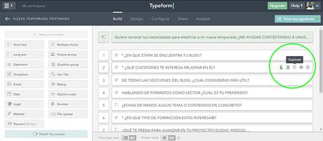 Descubre como crear encuestas dinámicas con Typeform