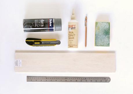 DIY Soporte (imitación a granito) para plantas