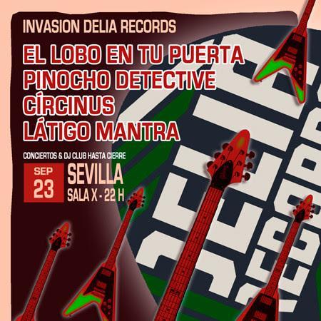 Invasión Delia Records en Sevilla