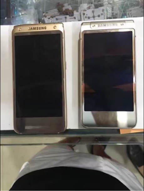 Primeras imágenes del nuevo teléfono inteligente de Samsung